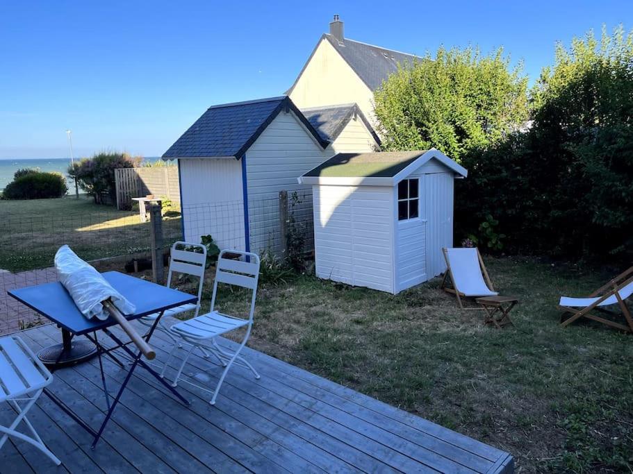 La Cabine Vue Mer Luc-sur-Mer Kültér fotó