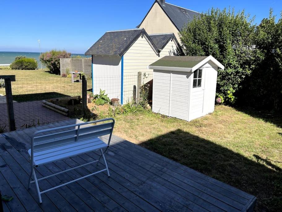 La Cabine Vue Mer Luc-sur-Mer Kültér fotó